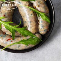Sidecar Handcarfted Mediterranean Parmesan and Rocket Sausages